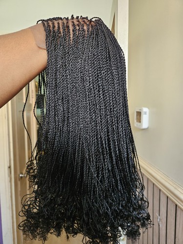 Handmade braided wig 16inches