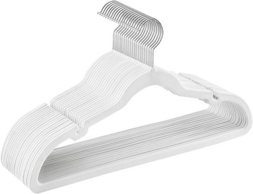 Velvet coat hangers non slip - coat,