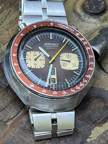 Seiko bullhead chronograph - ,