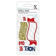 Xcut Small Dies - Festive Sentiments