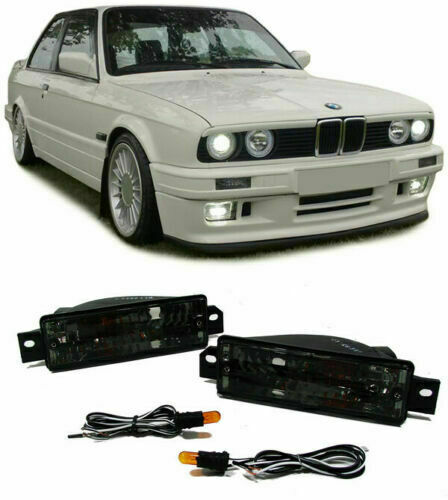 Smoked front indicators with - indicators,