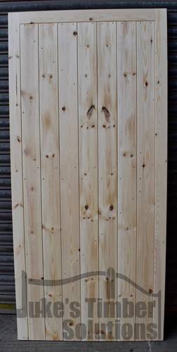 Wooden side door framed ledge - door, framed,