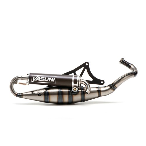 Exhaust black aluminum - r,