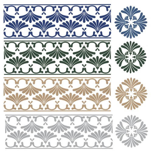 Tile transfers victorian - tile,