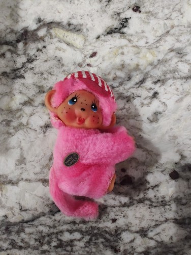 Nos vintage pink monchichi - pink,