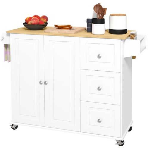Homcom kitchen island - kitchen, on