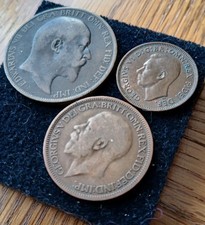 Edward V11 1902 PENNY.  GEORGE