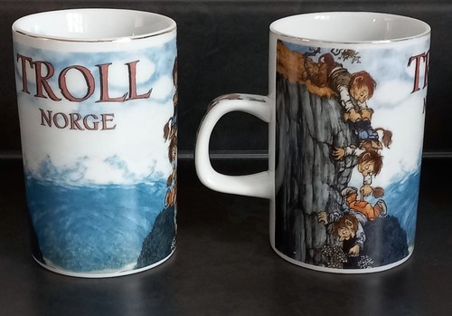 Pair troll mugs designed by - designed,