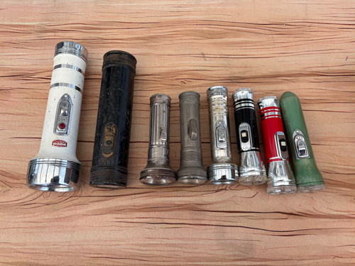 Vintage torches eveready - torches,