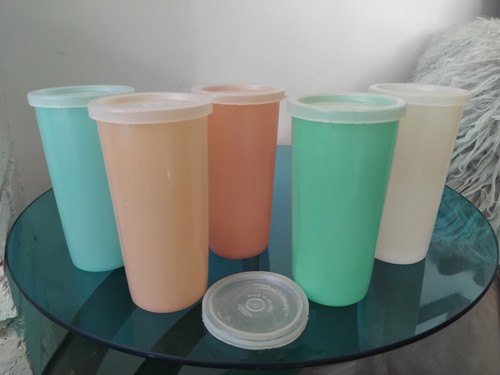 Vintage tupperware pastel - vintage,