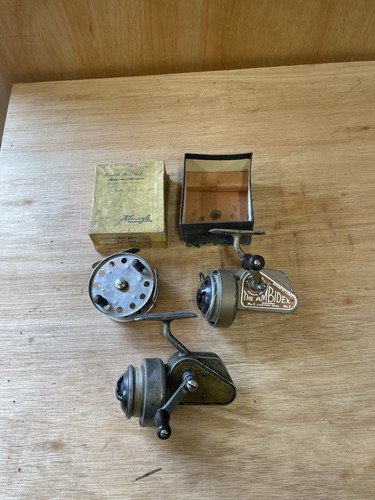 Vintage fishing reels jw - x3,