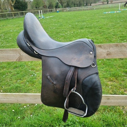Brown leather black - brown,