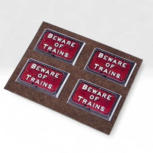 Beware trains textured - trains',
