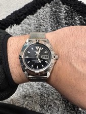 Seiko 5 Sports Rubber Strap Black Dial Automatic SNZB33J2  100M Men's Watch