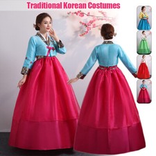 Traditional Costume Women Hanbok Dress Set Performance Dance Clothing Korean