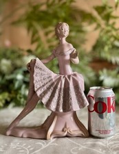 Vintage Artvima Pink Ballerina Figurine (Lladro Style) Spanish Porcelain 11.5”