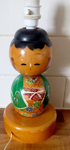 Vintage 1950s japanese kokeshi - vintage,