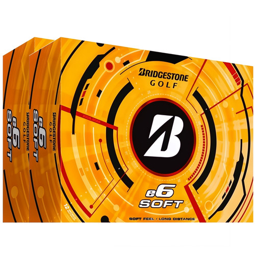 Bridgestone soft golf balls - e6,