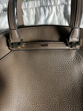 Furla Taupe Leather Handbag