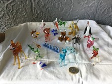 Eighteen vintage Murano Glass