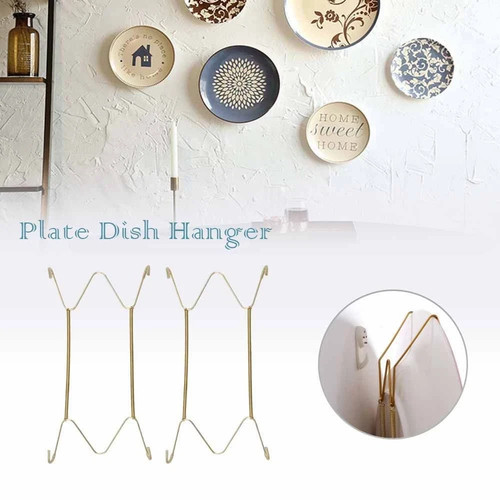 Plate hanger wall display - display, hook