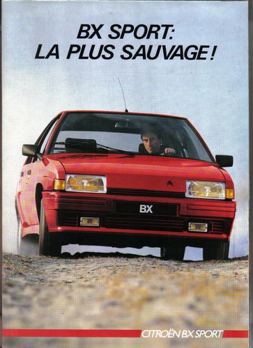 Citroen sport 1985 - bx,