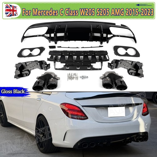 Rear bumper lip diffuser for - bumper,