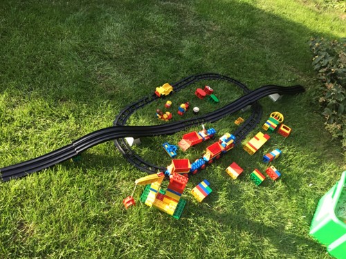 Large collection duplo - of, plus