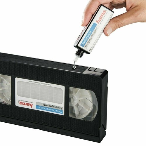 Vhs video head cleaner tape - head,