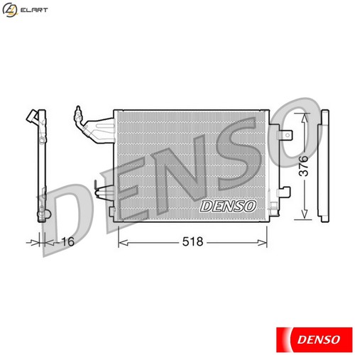 Condenser air conditioning - condenser,