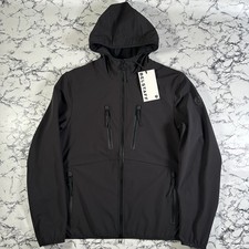 BELSTAFF Mens Black Headway Soft Shell Jacket SIZE UK36 IT46 SMALL BNWT