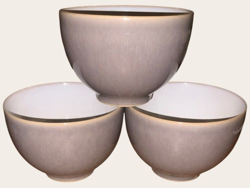 Denby truffle noodle bowls - 3x,