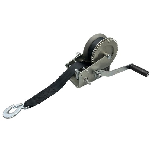 Zinc plated hand winch - zinc,