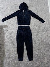 Navy Juicy Couture Tracksuit Size Xs Joggers Size Small Jacket