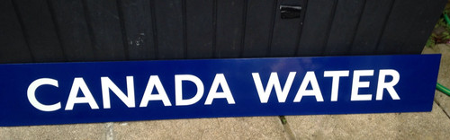 London underground enamel sign - london,