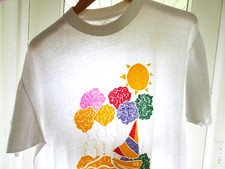 L/XL Vtg 90s Sailboat