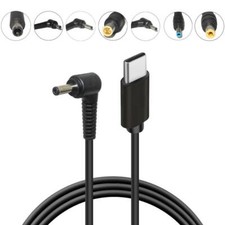1.5M Type C to DC Power Adapter Convertor Charging Cable For Laptop Charger UFF