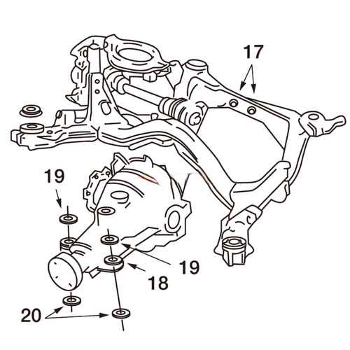 Nismo differential mounting - nismo,
