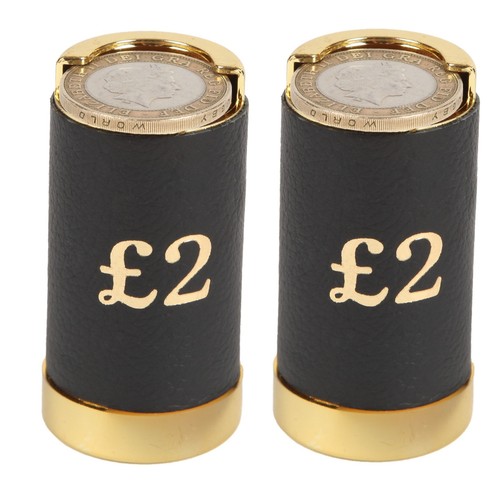 Coin holder leather two - £2,