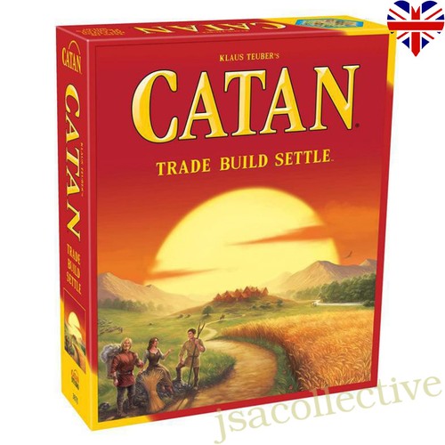 Catan board game - board, card