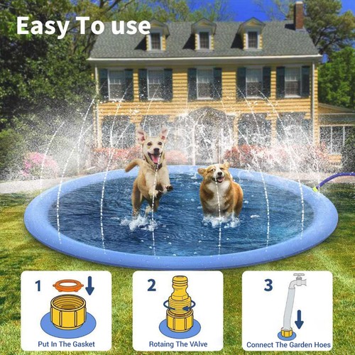 Large sprinkler play mat - play,