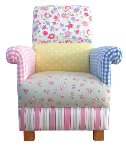 Patchwork armchair laura - patchwork,