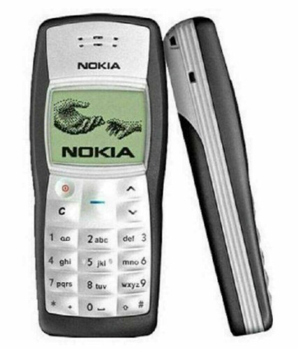 Nokia 1100 jet black - -,