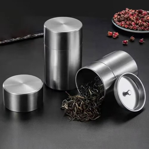 Stainless steel tea can loose - steel,