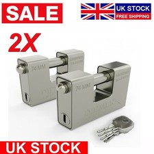 2x Heavy Duty 74mm Container