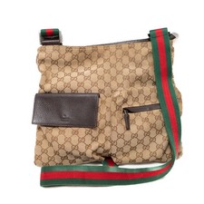 GUCCI GG Canvas Web Stripe