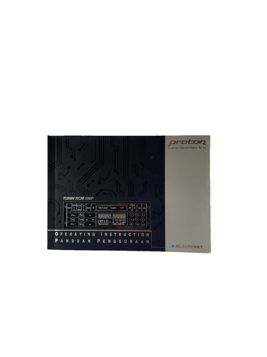 Operating instructions manual - operating, instructions/manual