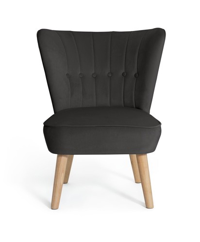 Alexis velvet cocktail chair - cocktail,