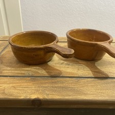 X2 Vintage Pottery Handled
