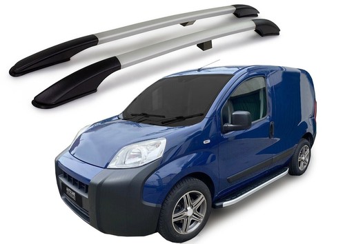 Aluminium roof rack rails side - aluminium,